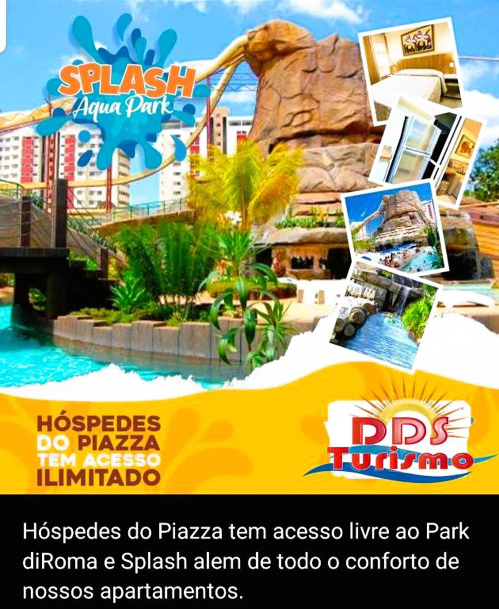 Piazza Diroma - Cortesia Park Diroma, Splash E Slide Caldas Novas Exterior photo